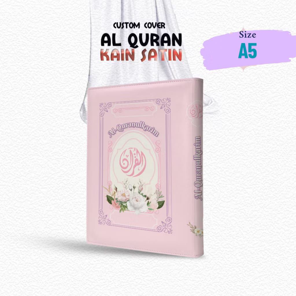 

Cover Al-quran tanpa al-quran( ukuran A5) Bisa Custom nama, Banyak varian Warna