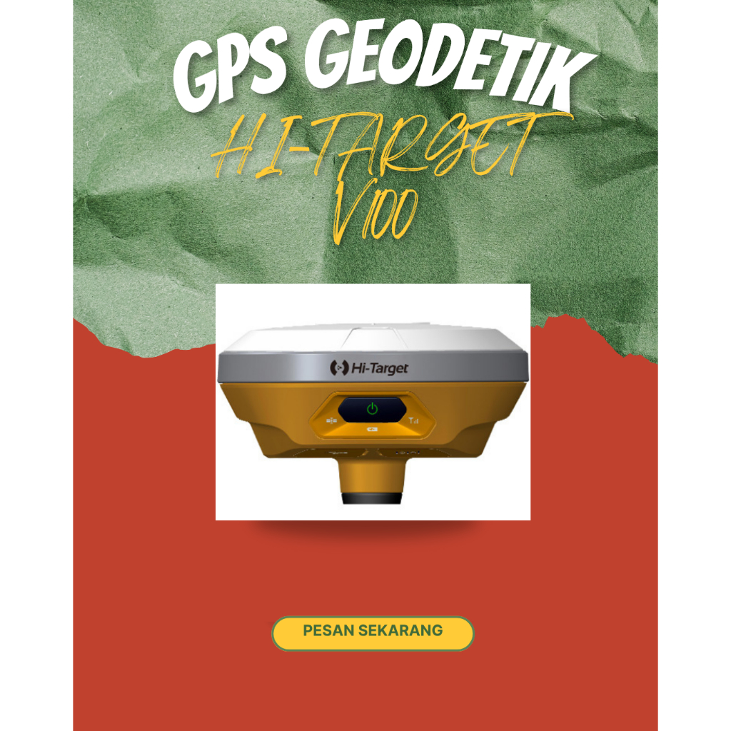 Gps Geodetik Hi-Target V100 GNSS RTK