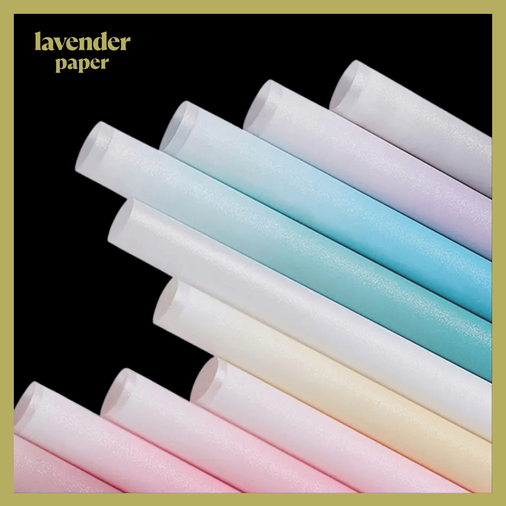 

Isi 15 LEMBAR Kertas Buket Motif Gradasi Bunga Florist Flower Wrapping Paper Gradient Cellophane KB027