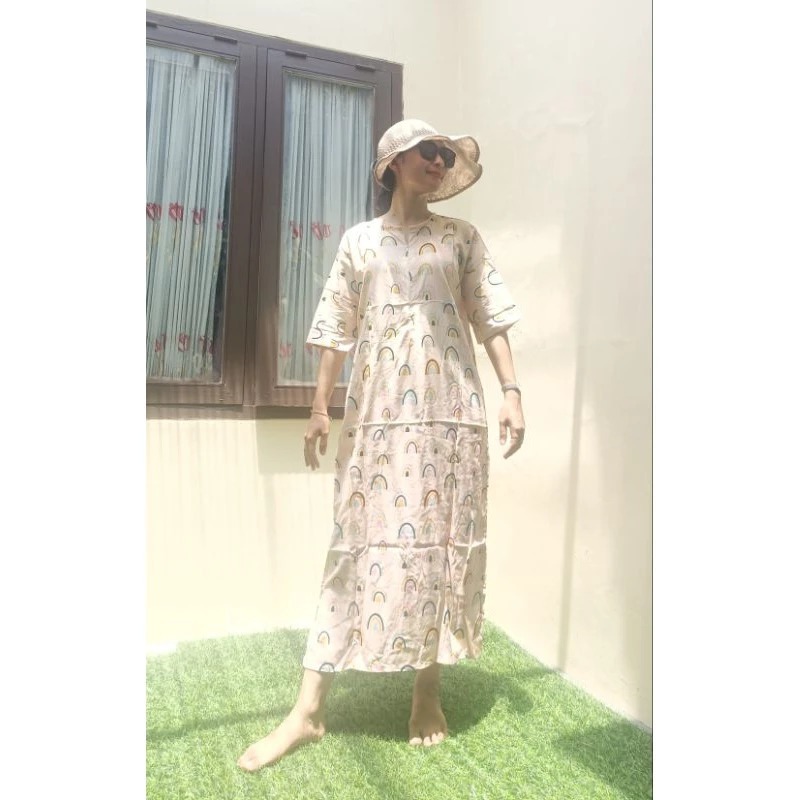 DASTER WANITA DEWASA KATUN RAYON MOTIF