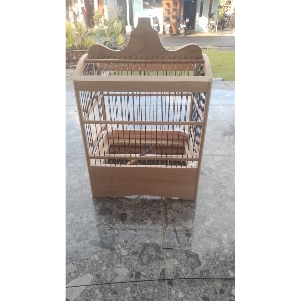 Sangkar Untulan Sangkar Cebol Sangkar Burung Burcil ambrukan ruji bambu hitam