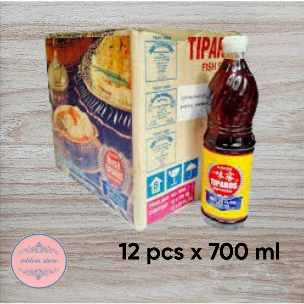 

Fish Sauce Tiparos Premium Kecap Ikan 700 ml 1 dus isi 12 botol