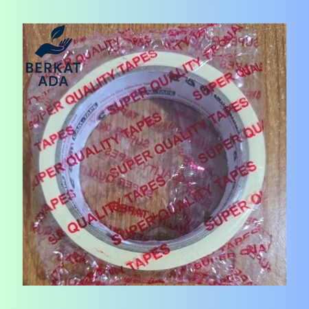 

BA Paket 6pcs Masking Tape / Lakban Kertas Ukuran 24mm x 20yard