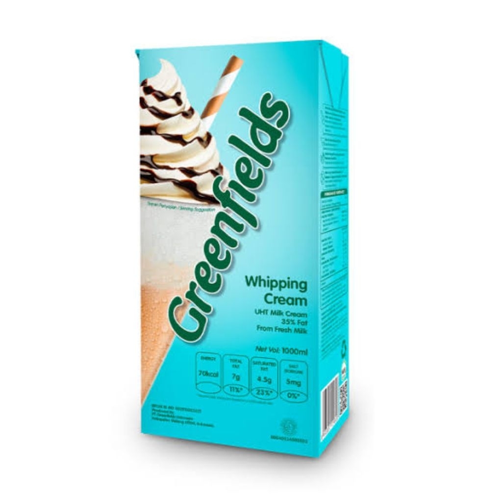 

GREENFIELDS WHIPPING CREAM 1L