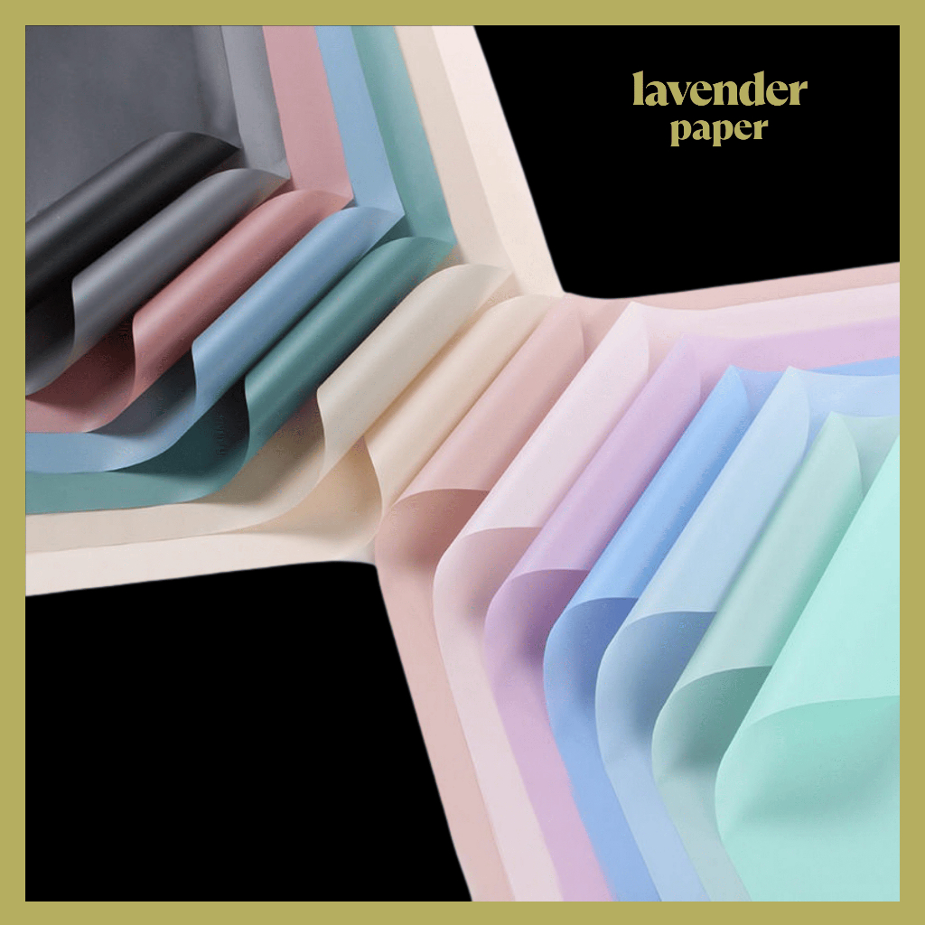 

Kertas Buket Bunga Polos Full Color Flower Wrapping Paper Varian Polos Full Color Cellophane Florist KB038