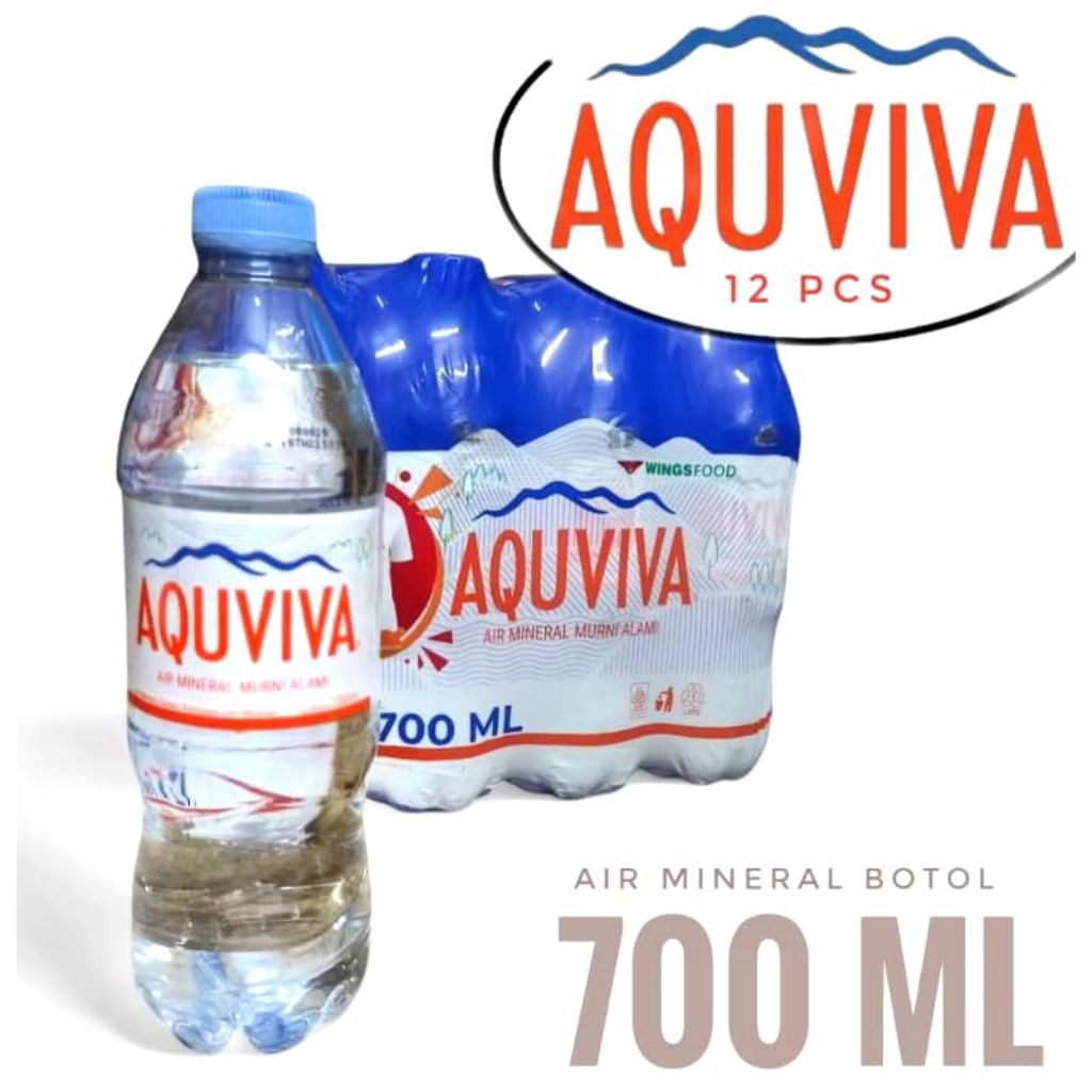 

Aquviva 700ml isi 12botol
