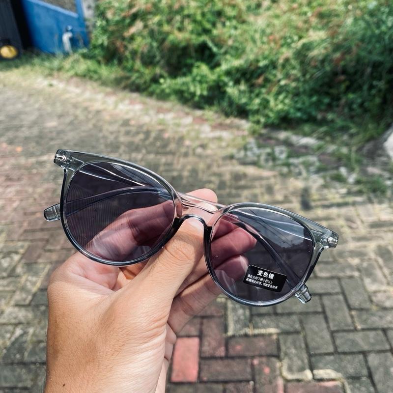 Baiyoo Kacamata Photocromic pria wanita | Kacamata Lensa Photocromic kekinian