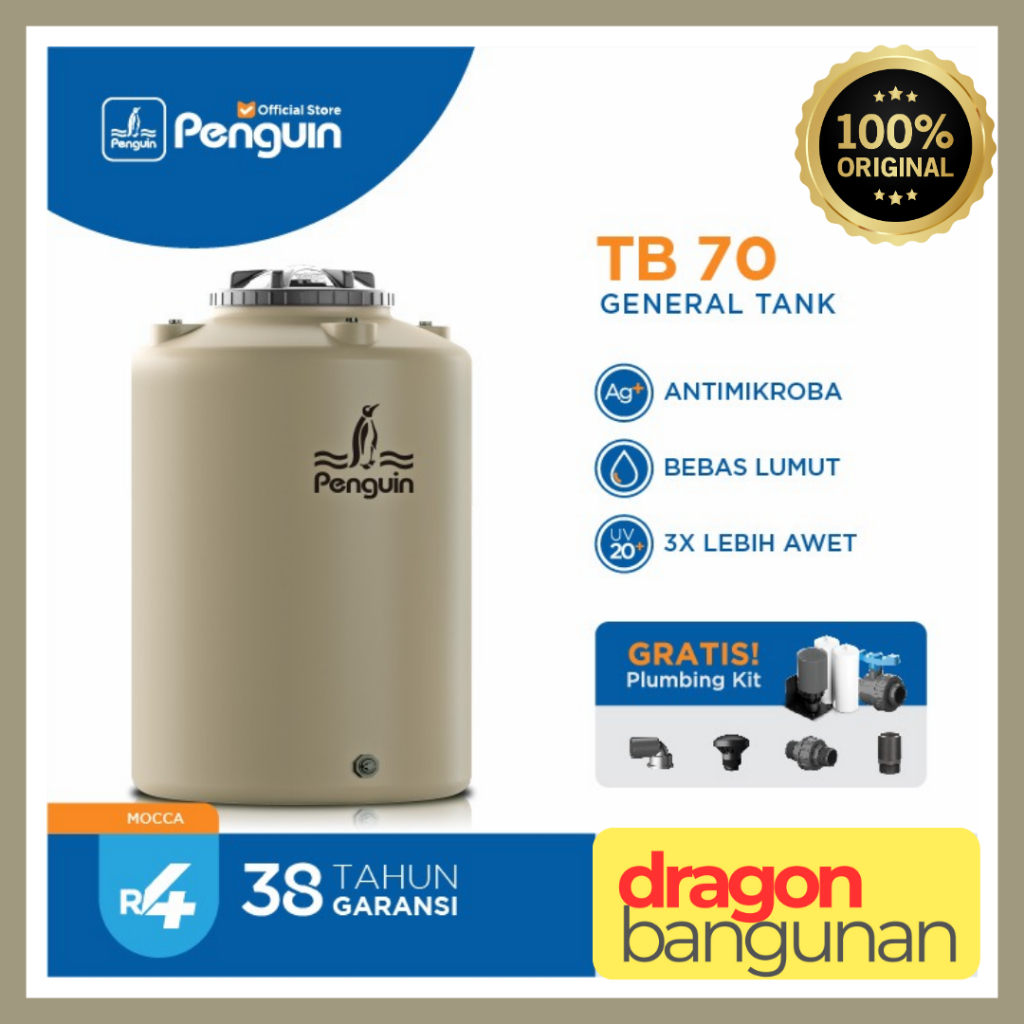 Tangki Air Penguin TB 70 Moca / Toren Air Penguin 650 Liter / Tandon Air