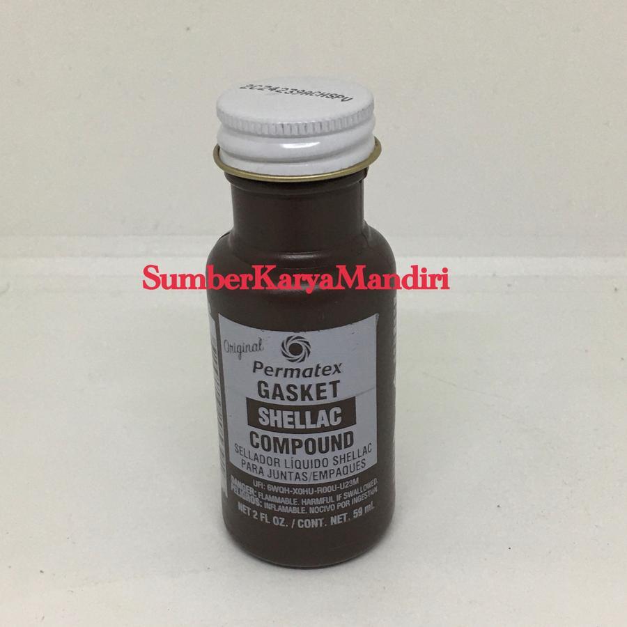 Permatex Indian Head Gasket Shellac Compound/Lem Gasket Indian