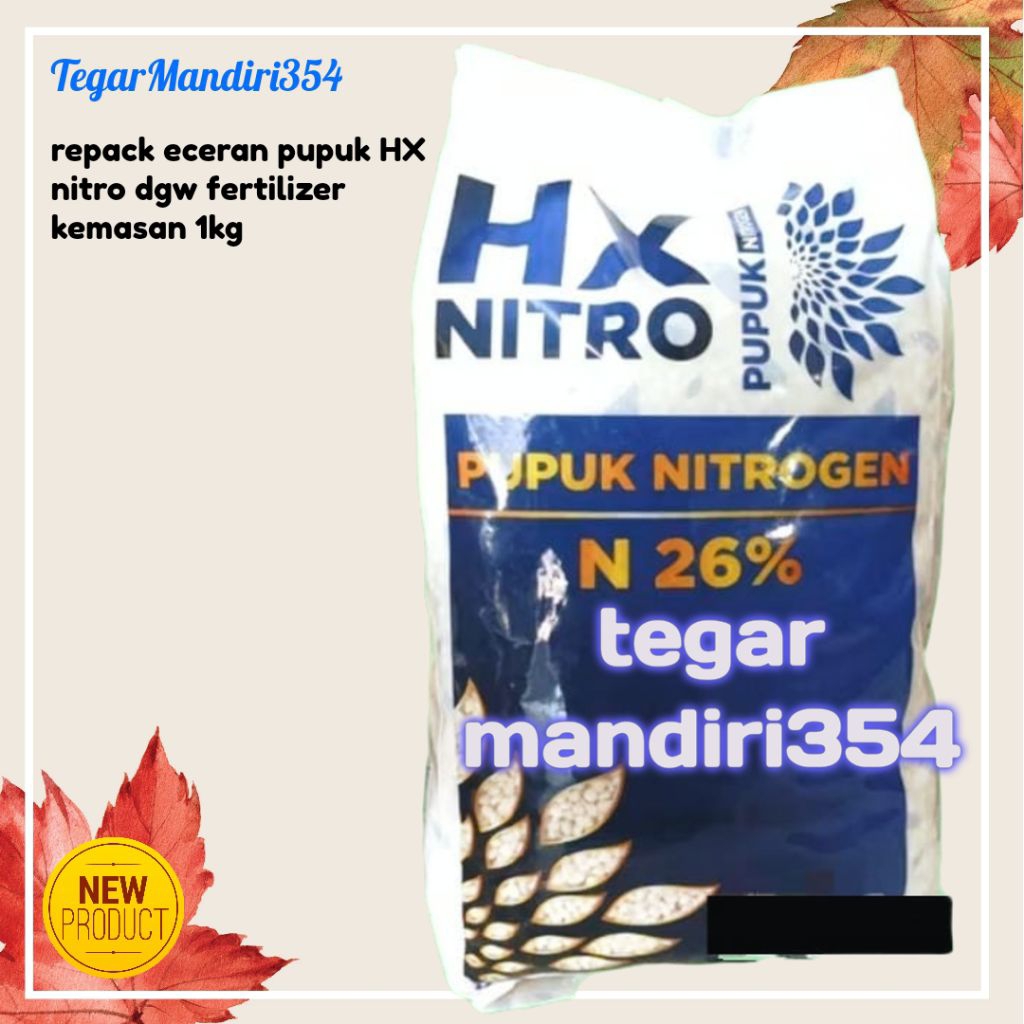 Repack eceran 1kg pupuk urea hx nitro pupuk hx dgw fertilizer urea bermutu kemasan 1kg PUPUK HX NITR