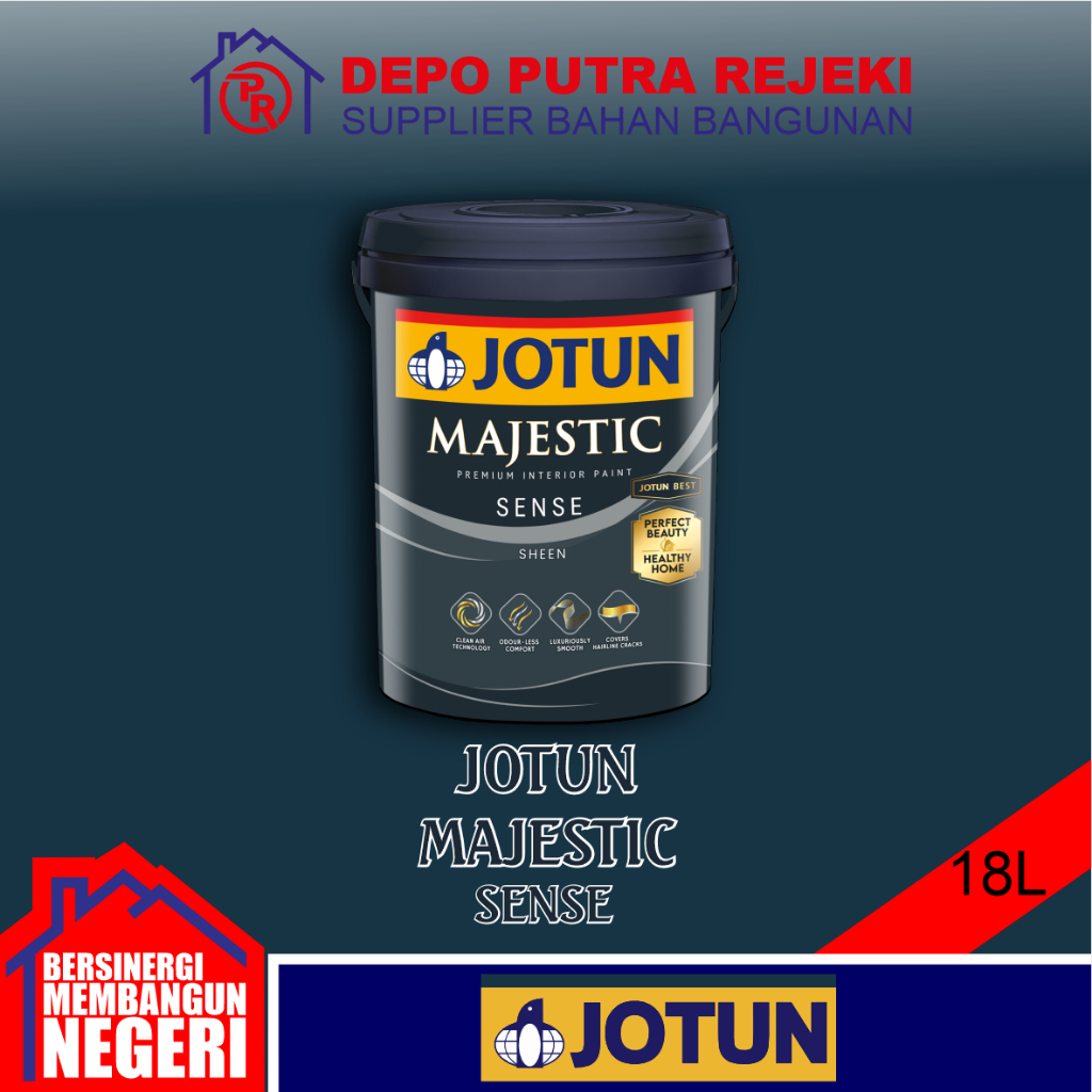 Cat Tambok Premium Jotun Majestic Sense 18L - INTERIOR