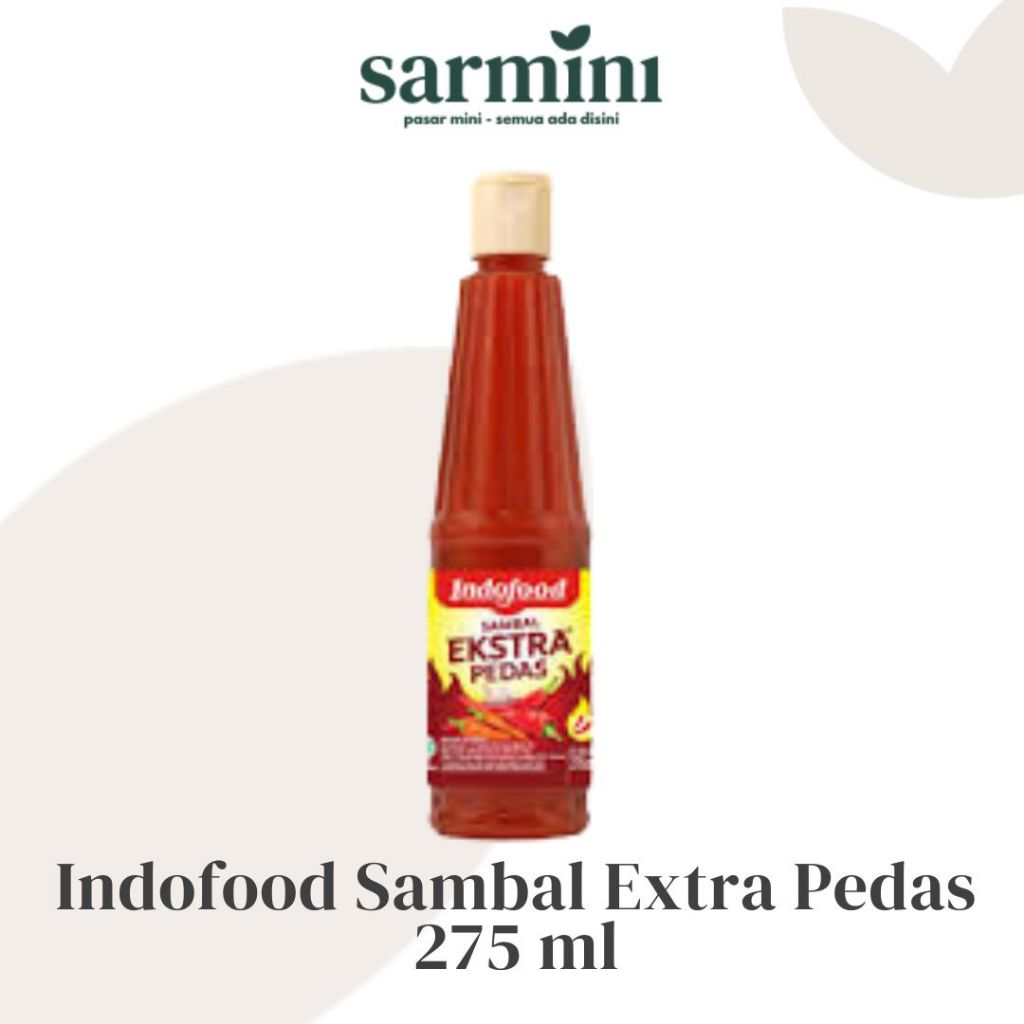 

Indofood Sambal Extra Pedas 275ml