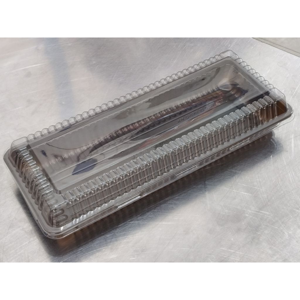 Mika Brownies L 10 x 30cm/Mika Kue/Wadah Makanan/Wadah Brownis 10 x 30cm/Mika Brownies 10*30cm