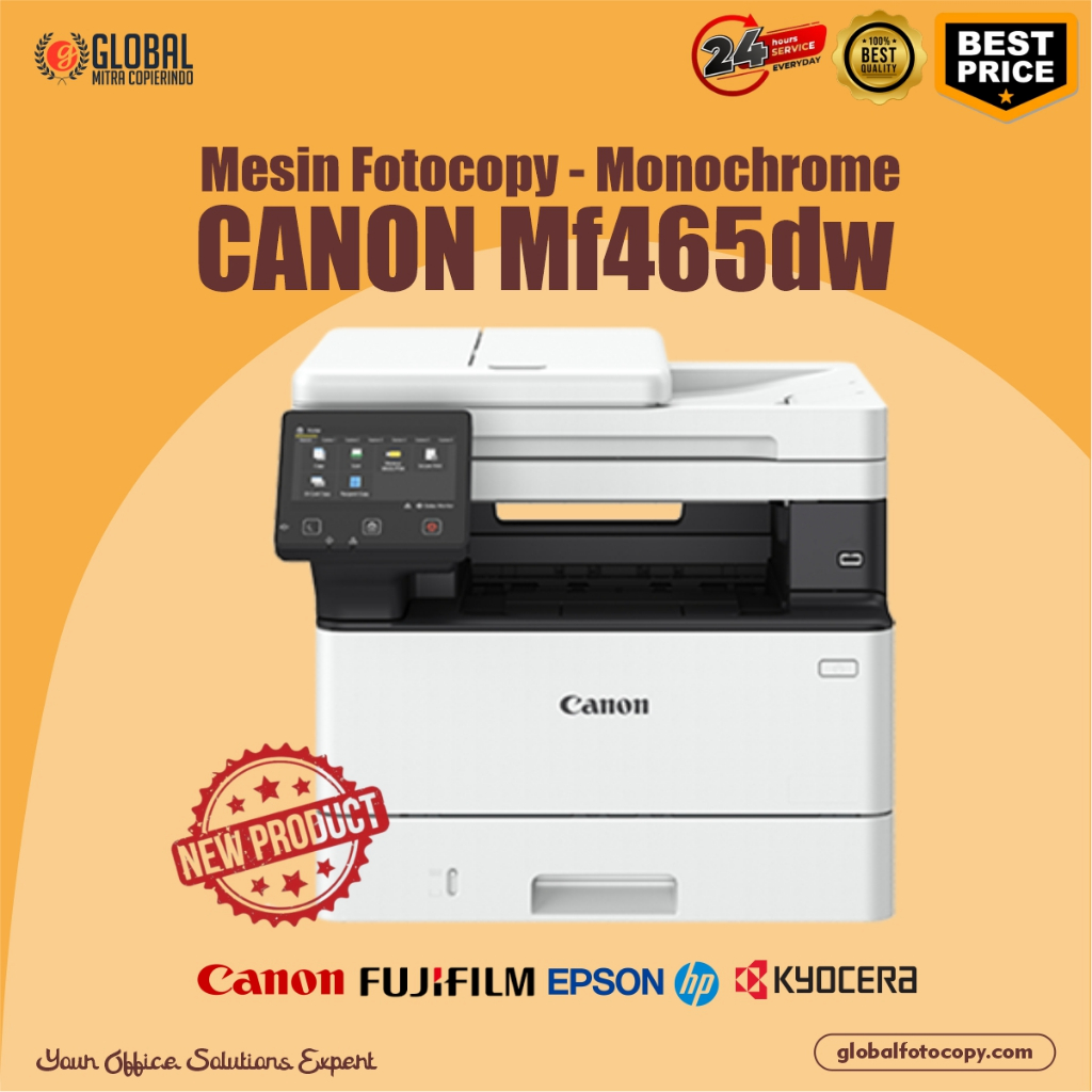 MESIN FOTOCOPY | CANON MF465dw | ORIGINAL | GARANSI RESMI / Canon Fotocopy