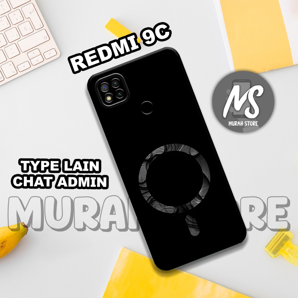 Softcase Karet REDMI 9C/MS31/Motif RING/Case REDMI 9C/Silikon REDMI 9C