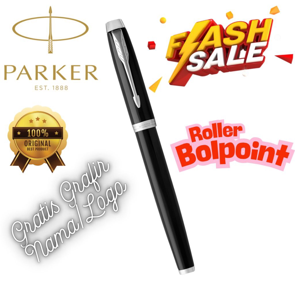 

PULPEN PARKER IM SIGN PEN ORIGINAL GRATIS GRAFIR NAMA