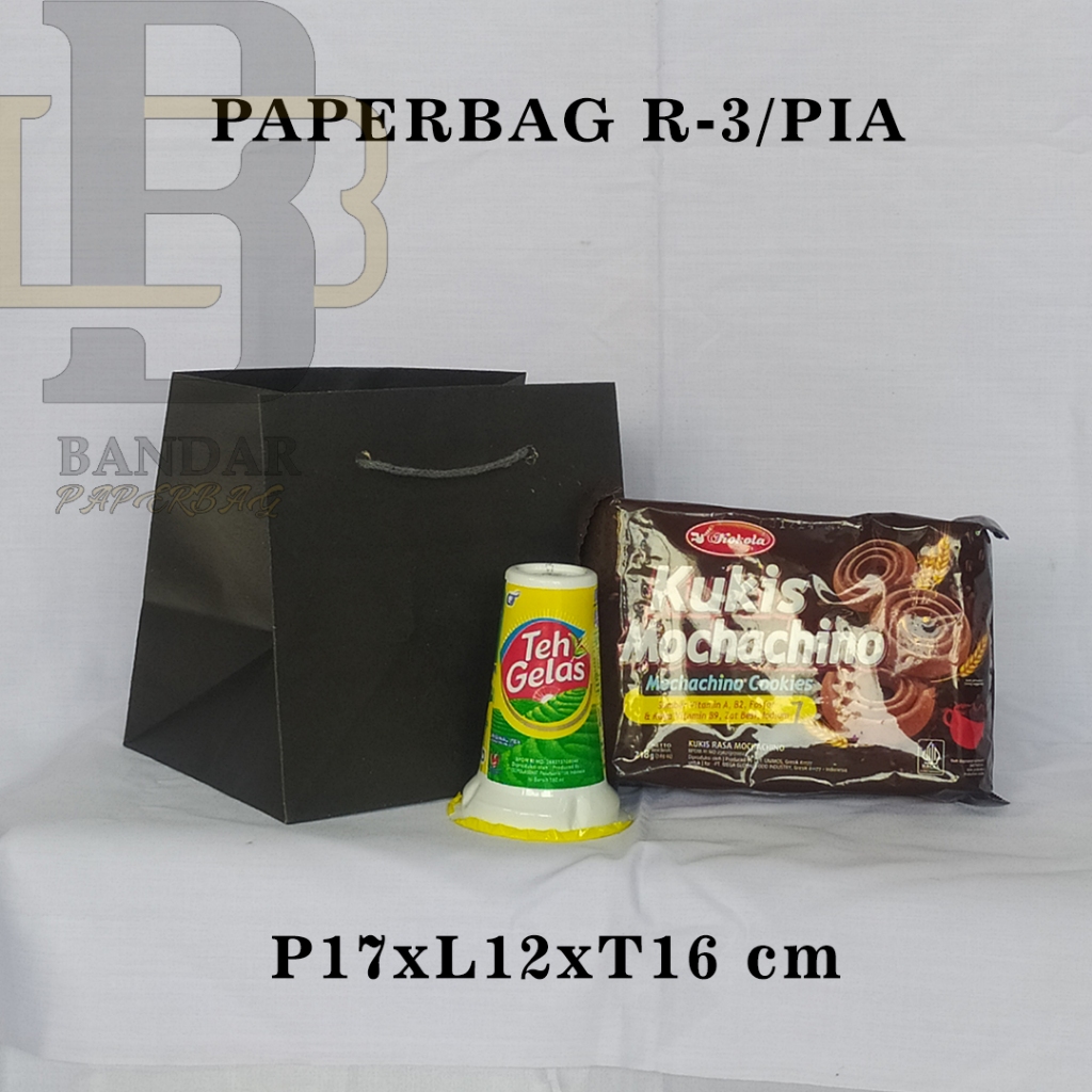 

PAPERBAG UKURAN R-3 P17 x L12 x T16 CM UNTUK JAJAN PIA DAN SEUKURANYA