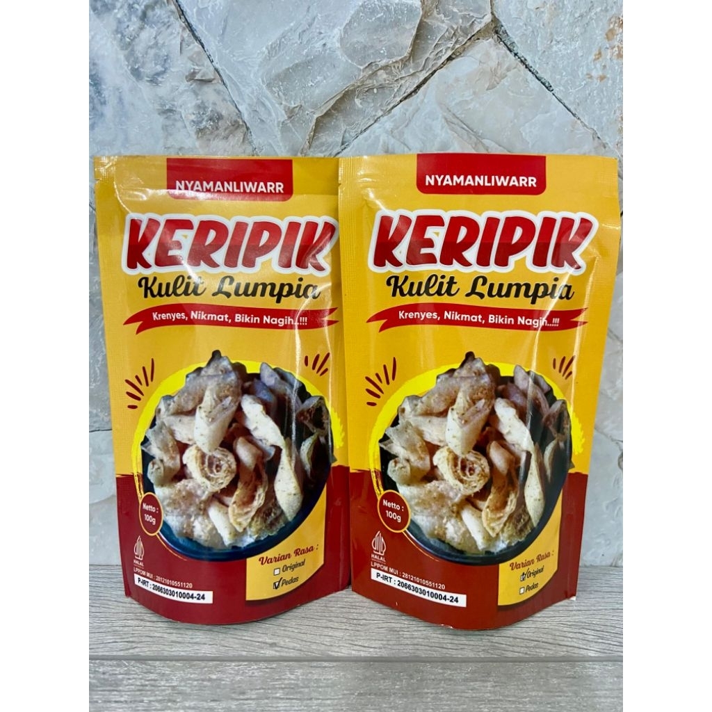 

nyaman liwar keripik kulit lumpia