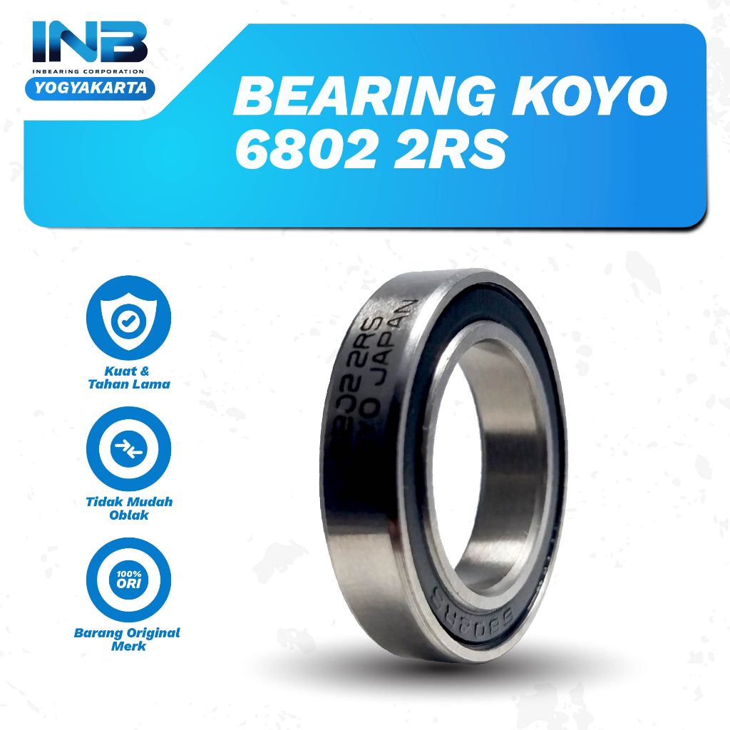 Laker Bearing 6802 2rs KOYO Bearing Laker Conrod Arm Vixion Unitrack Vixion Old Original KOYO INB JO
