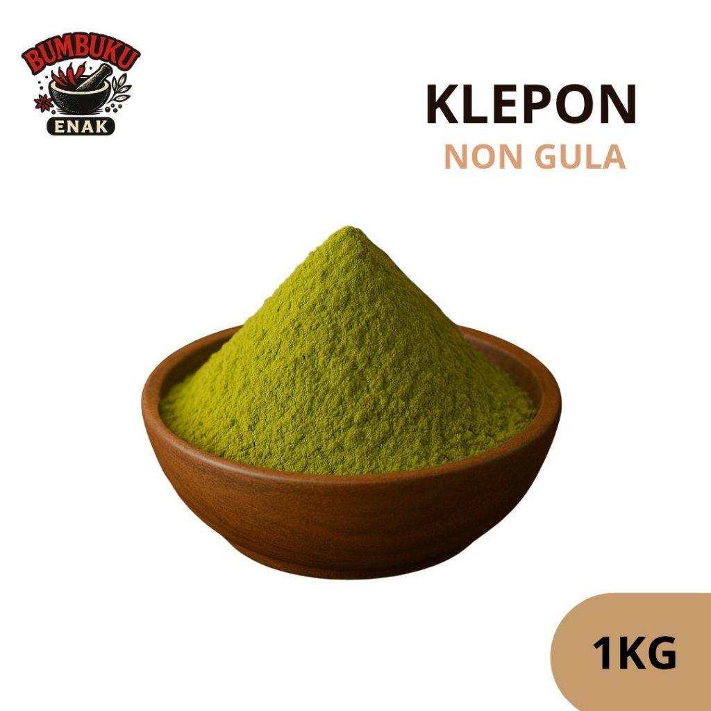 

Bubuk Klepon Non Gula 1KG – Bumbu Tabur Minuman Rasa Tradisional Tanpa Pemanis untuk Diet & Usaha F&B