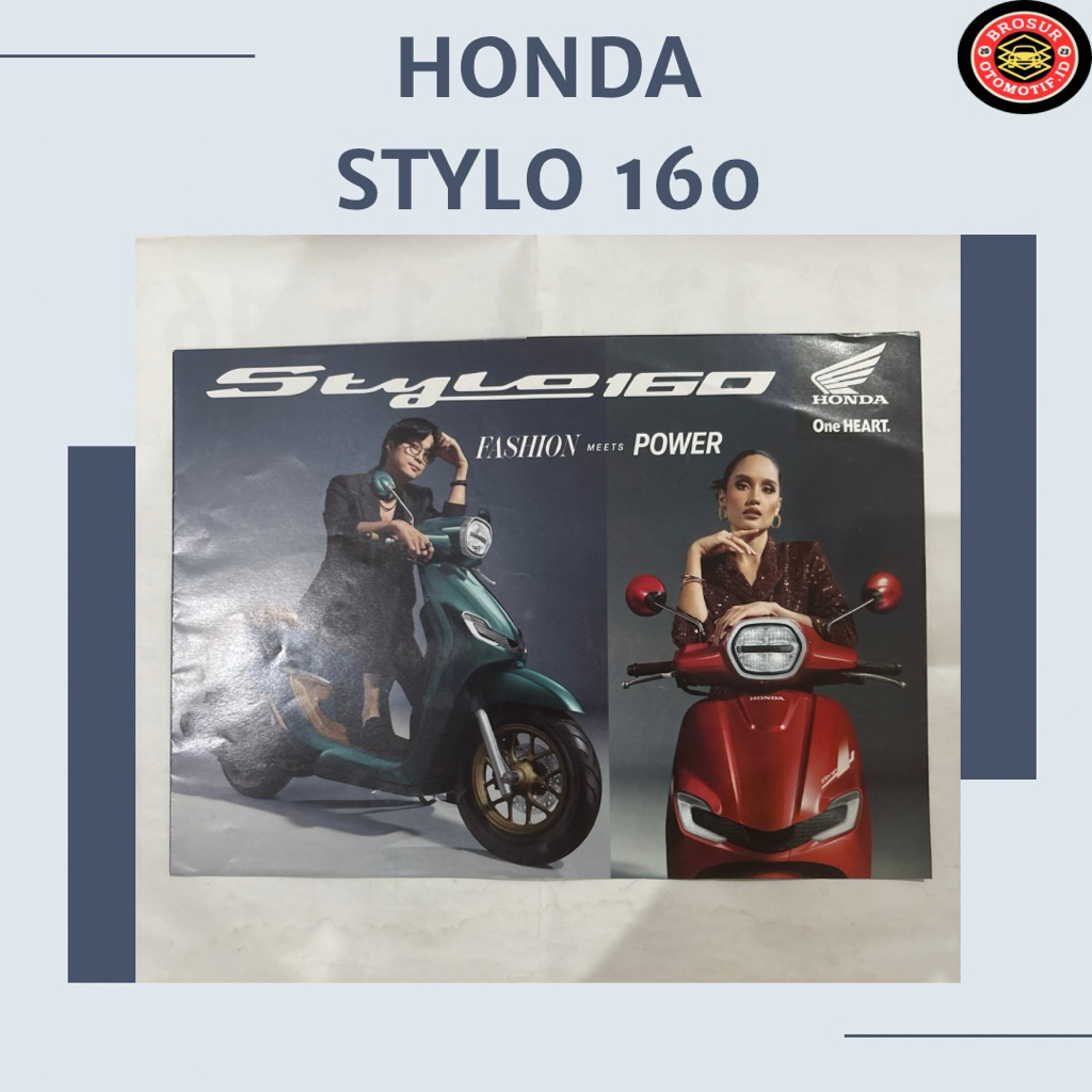 Brosur Honda Stylo 160 ( leaflet )