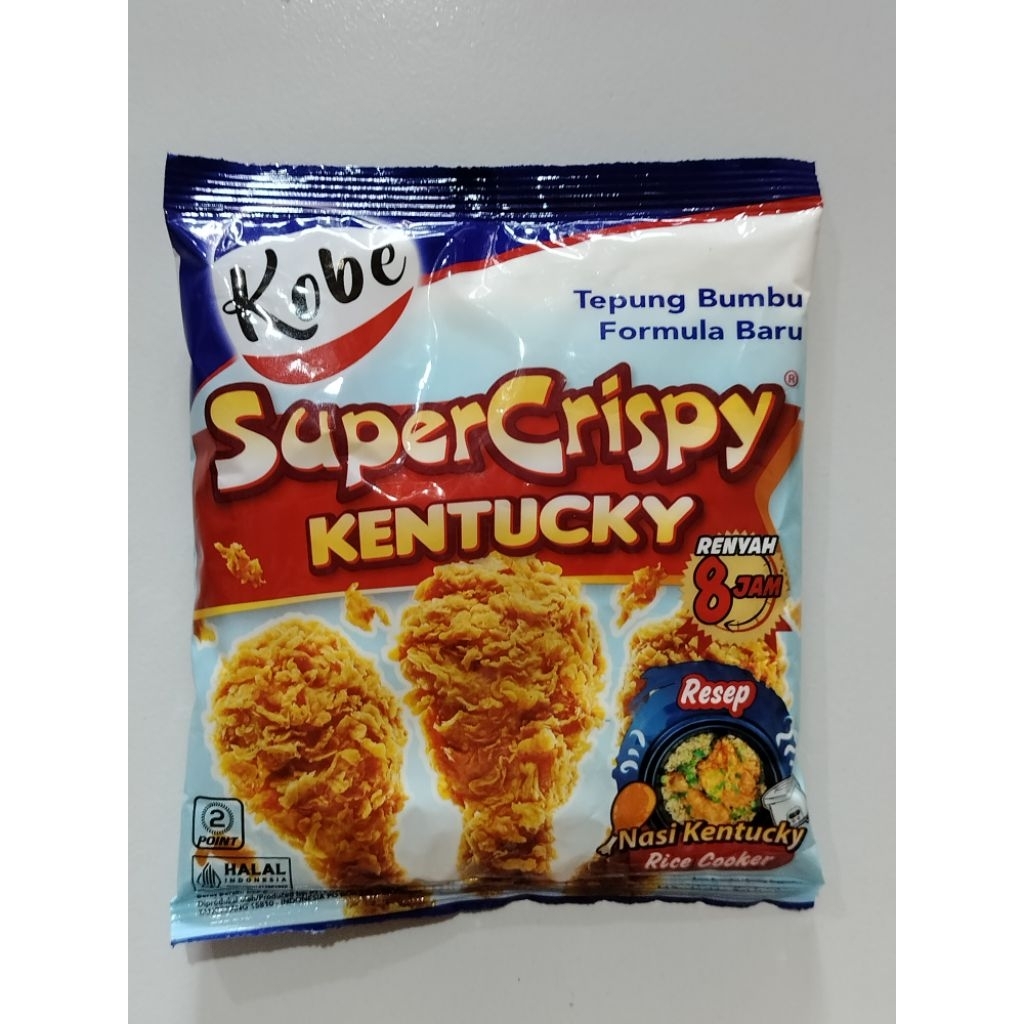 

KOBE Tepung Bumbu Formula Baru Super Crispy Kentucky