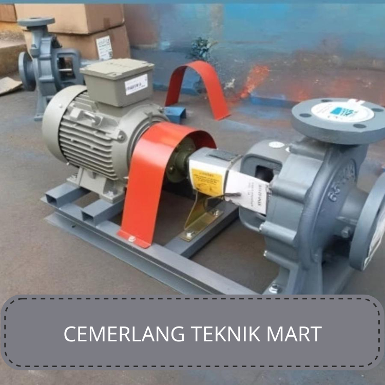 Centrifugal End Suction: Merk : Ebara Type : 50x40 FSHA Power : Bologna 4KW/5.5HP 2900RPM/2Pole 3Pha
