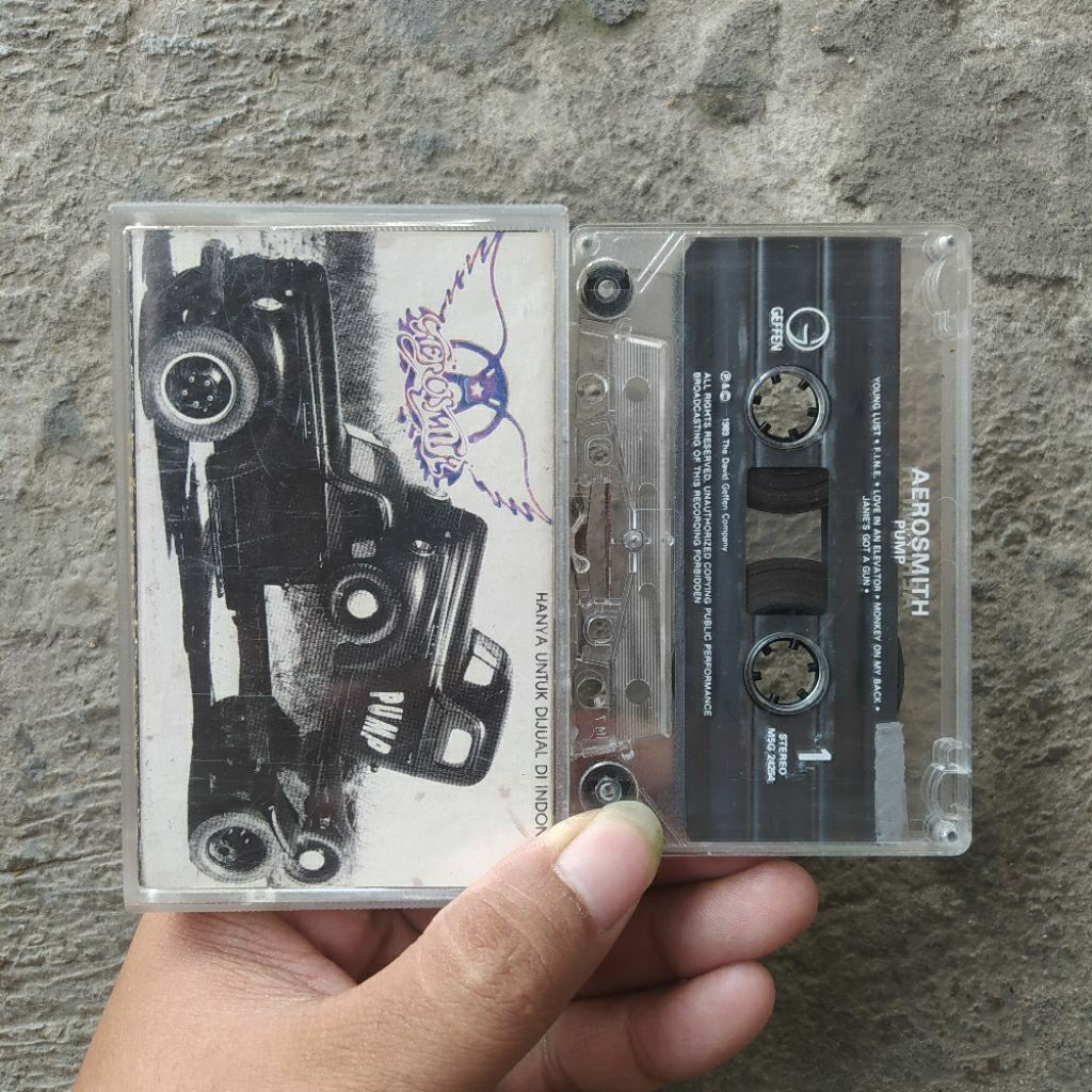 Kaset Pita Aerosmith - Pump