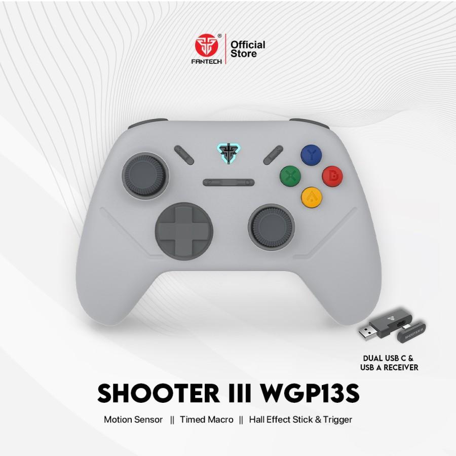 Fantech Multi Platform Gamepad Android PC PS NS Gamepad Wireless Shooter III WGP13S Joystick USB-C