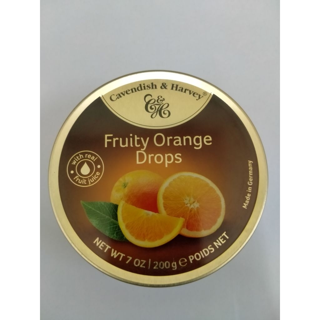 

Cavendish & Harvey Fruity Orange Drops 200 g EXP 23.10.2026