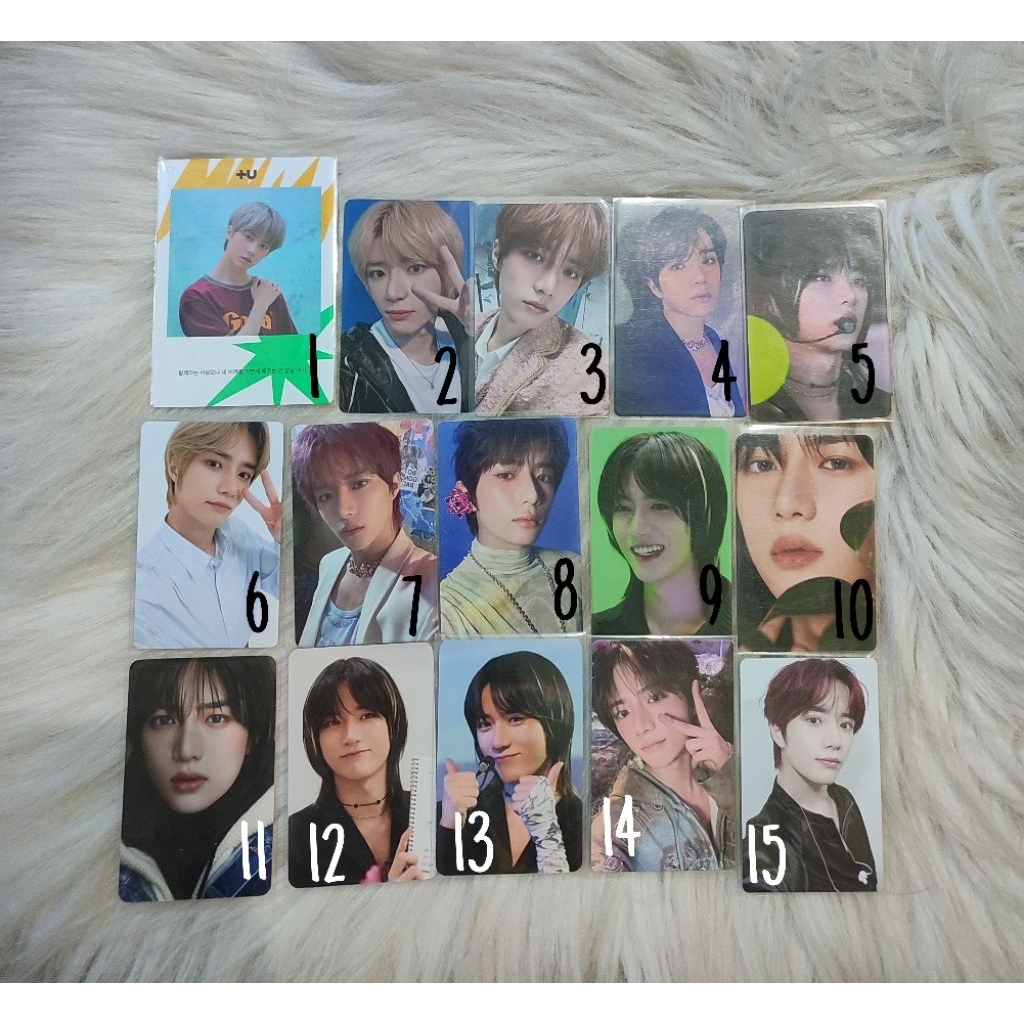 PHOTOCARD BEOMGYU TXT OFFICIAL