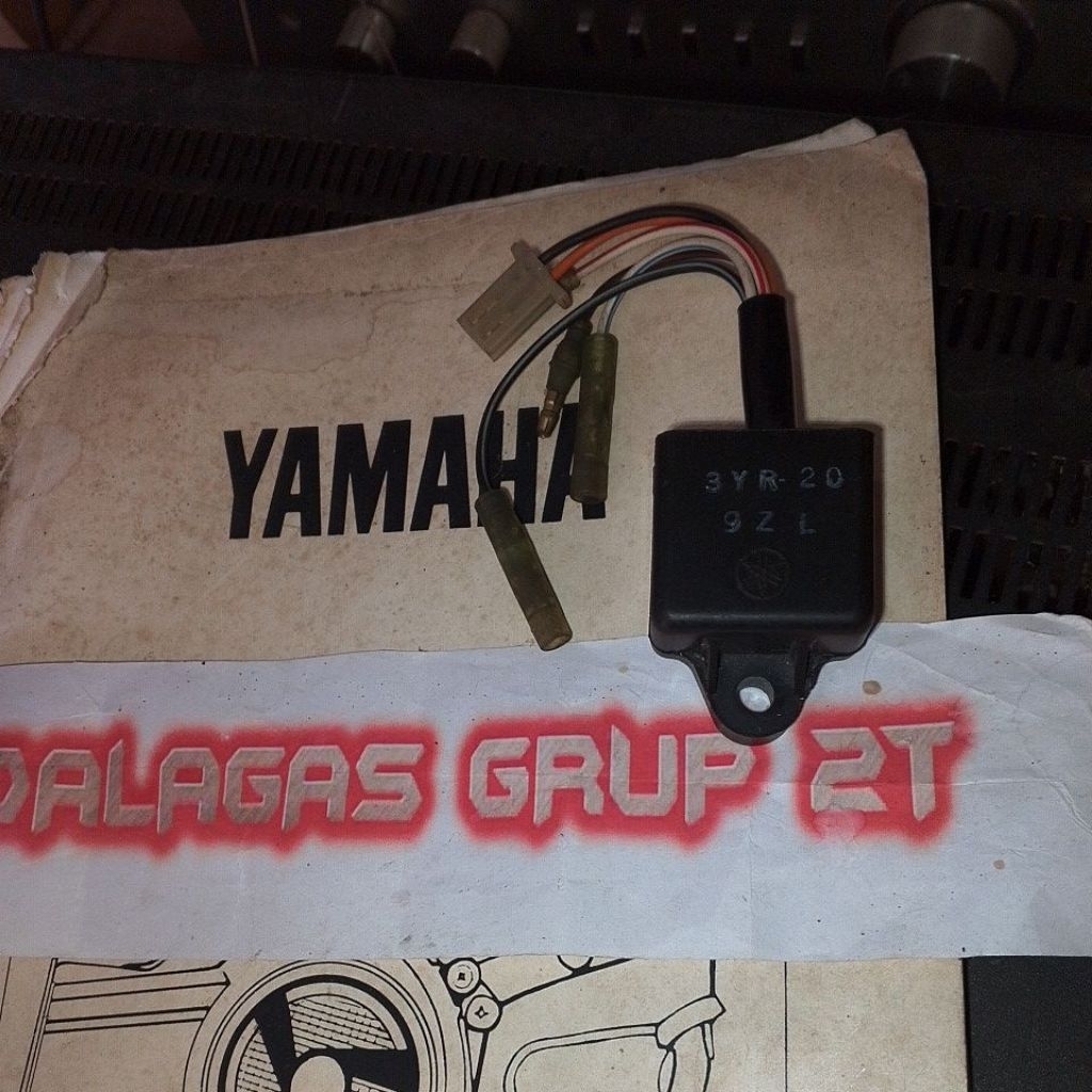 CDI 3YR ORIGINAL YAMAHA SS TWO, F1ZR MADE IN JAPAN lost pack