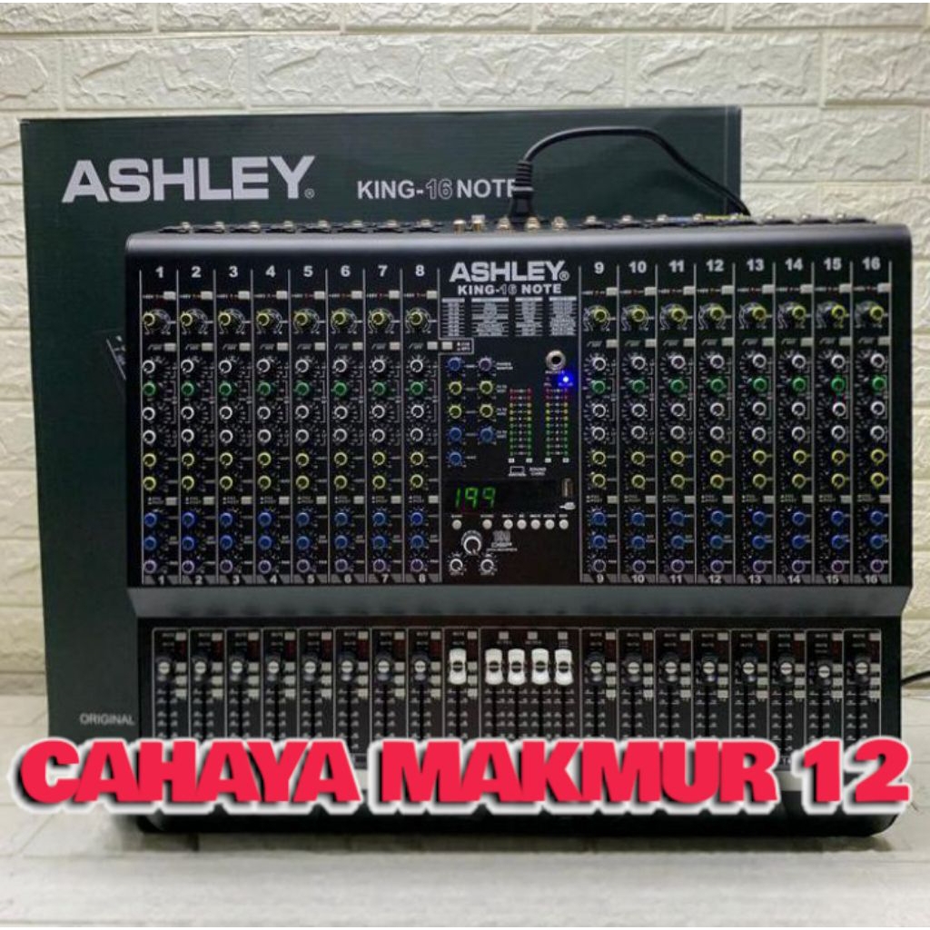 MIXER ASHLEY KING 16 NOTE / KING16 NOTE ORIGINAL CHANNEL