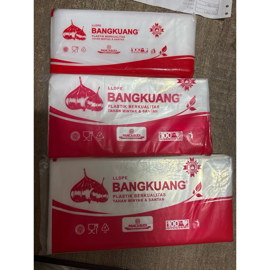 Kantong PE Bengkuang / Kantong plastik PE Bengkuang