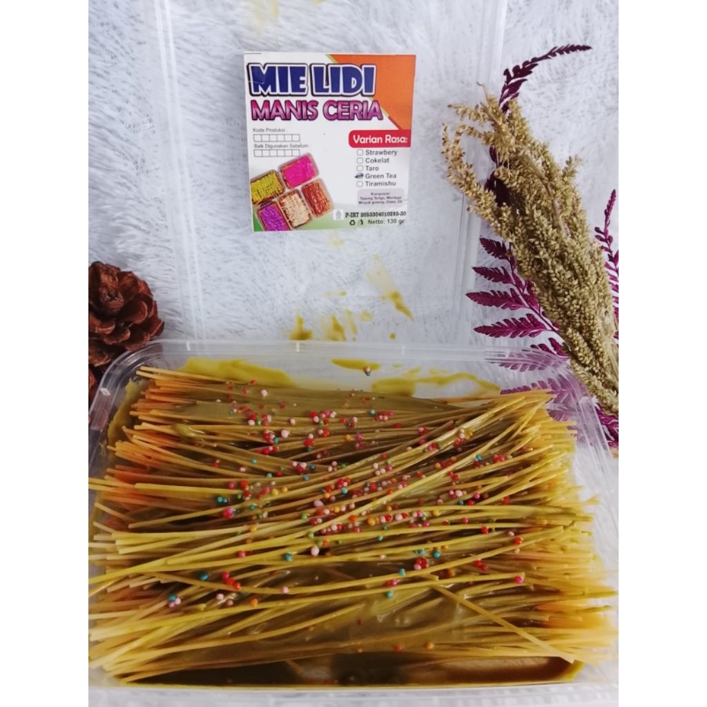 

mie lidi box rasa greentea