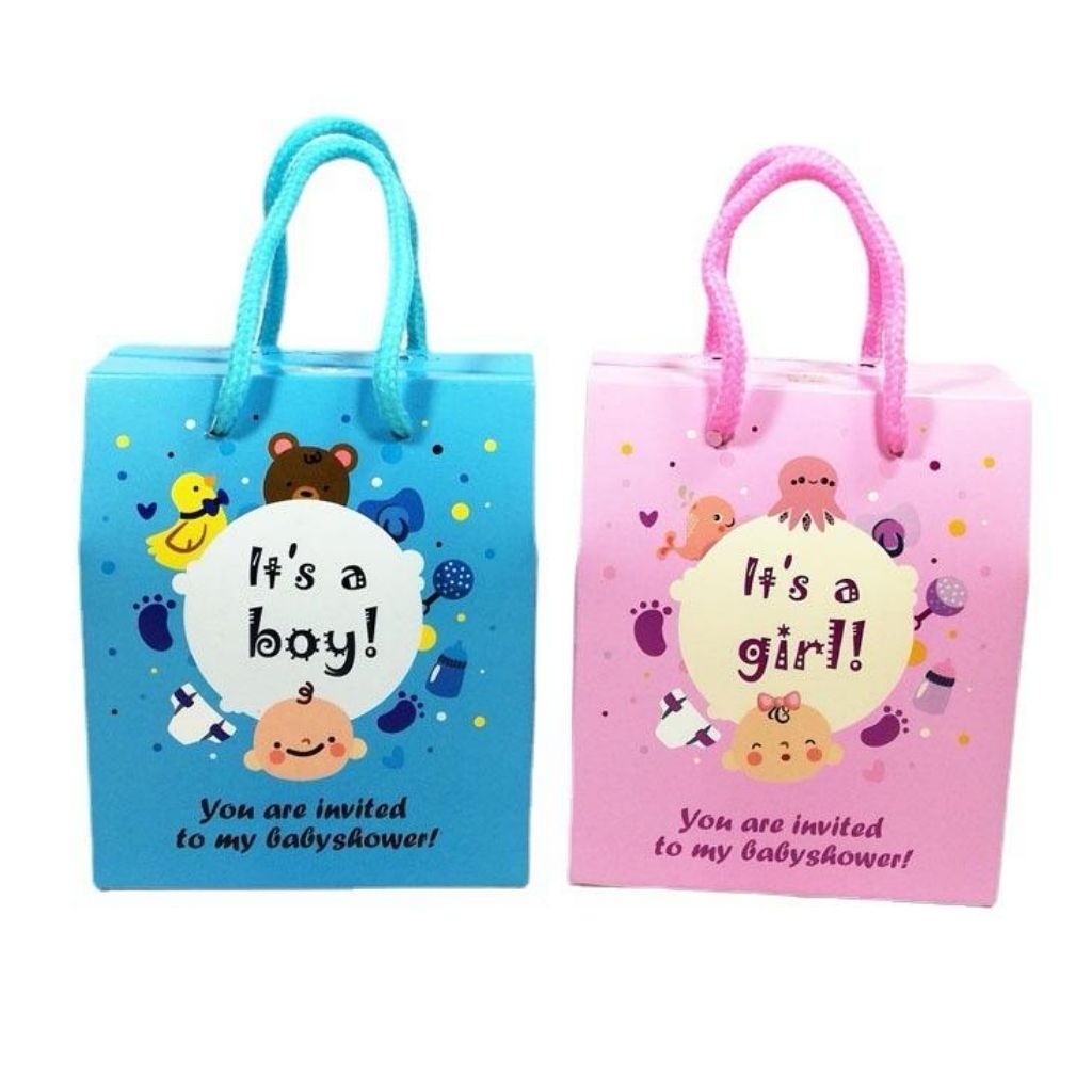 

PAPER BAG/GOODIE BAG KADO BABY SHOWER /SOUVENIER
