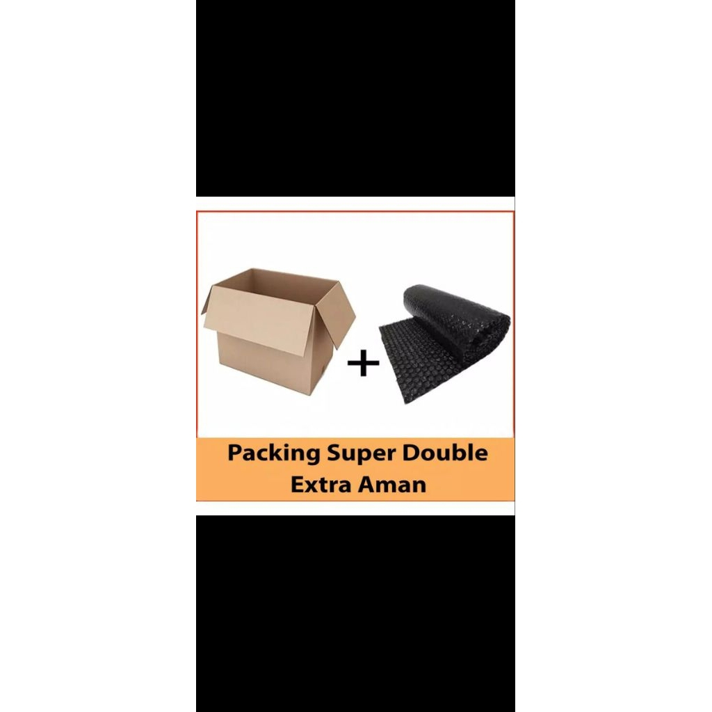

DUS BUBBLE WRAP TAMBAHAN EXTRA PACKING AMAN SUPER PACKING AMAN
