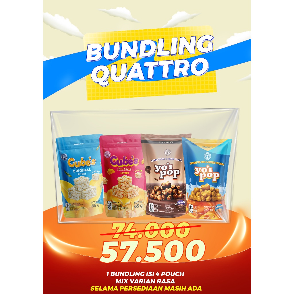 

PROMO PAKET SPECIAL BUNDLING QUATTRO
