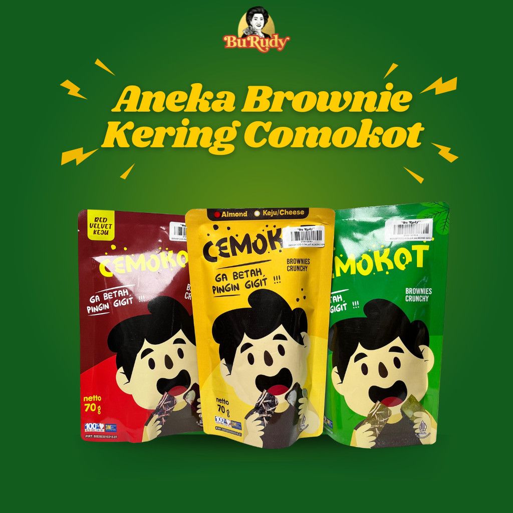 

Camilan Benfood Almond Brownies