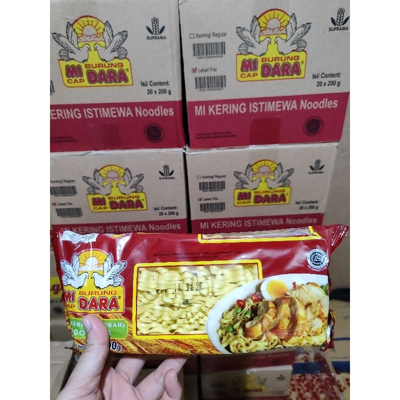 

[oddsolshop] pekanbaru/Mi Kering Original 200GR Cap Mie Burung Dara