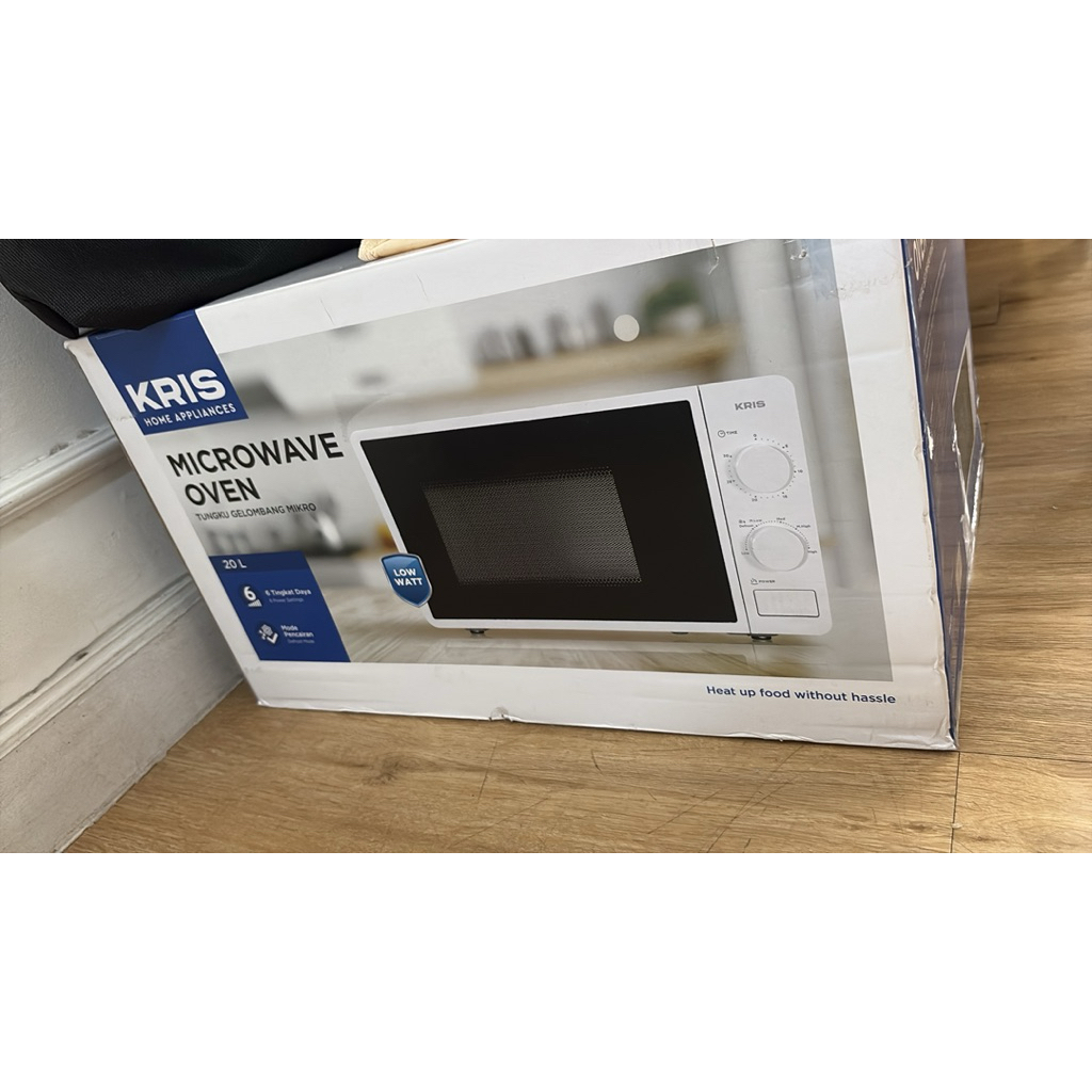 microwave oven AZ CO KRISBOW 20L. new hadiah dari family100