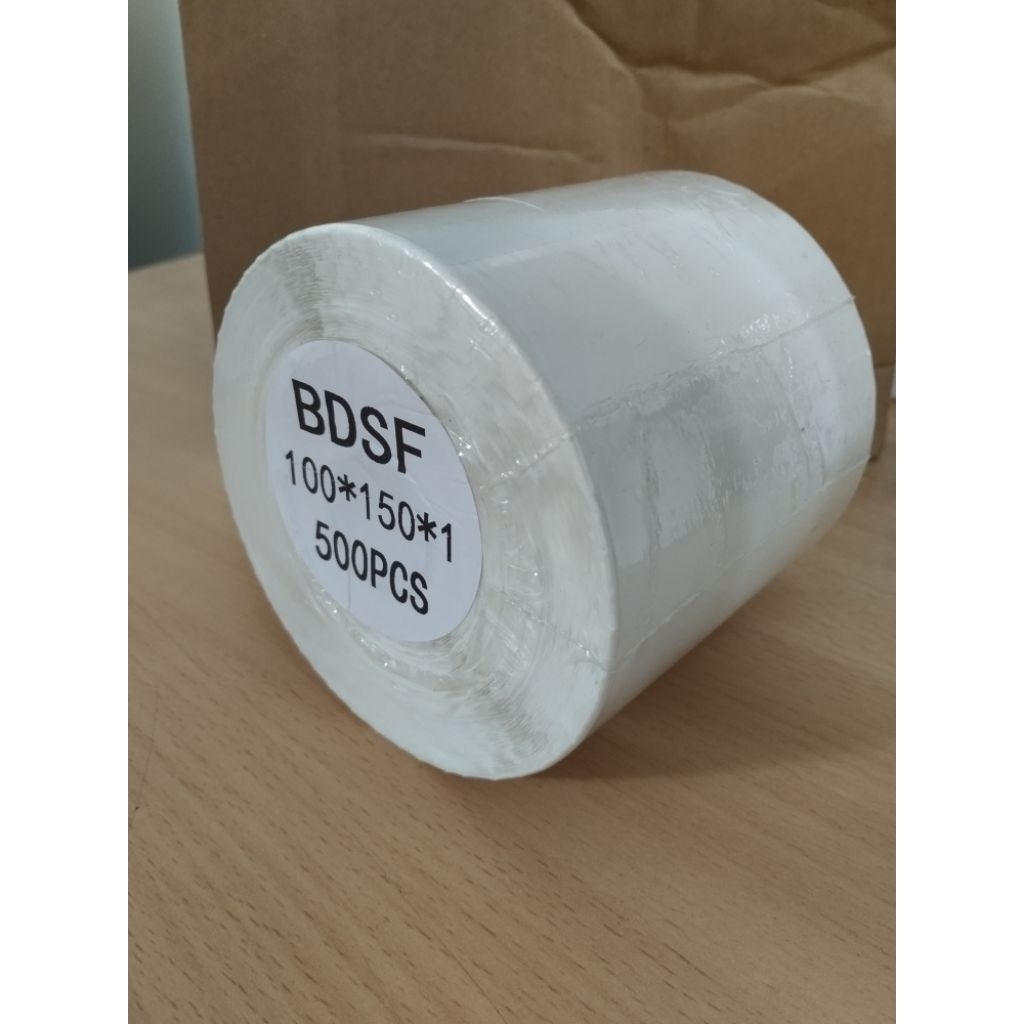 

BDSF Thermal Label Stiker sticker 100x150x1/500 Lembar