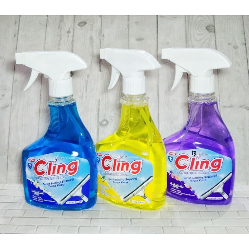CLING PEMBERSIH KACA BOTOL SPRAY 440 ML - CLING