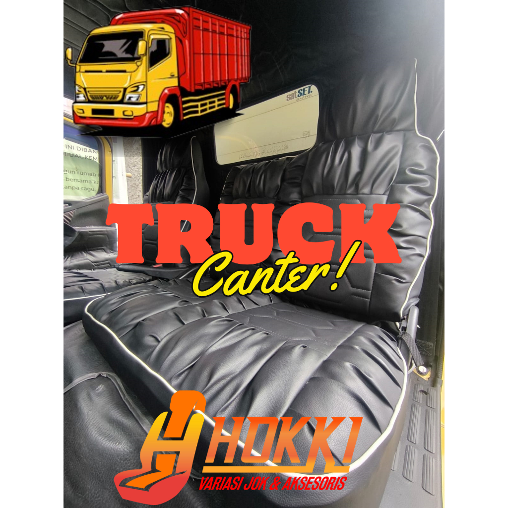 Sarung Jok Truk Canter I Cover Jok Truk Canter