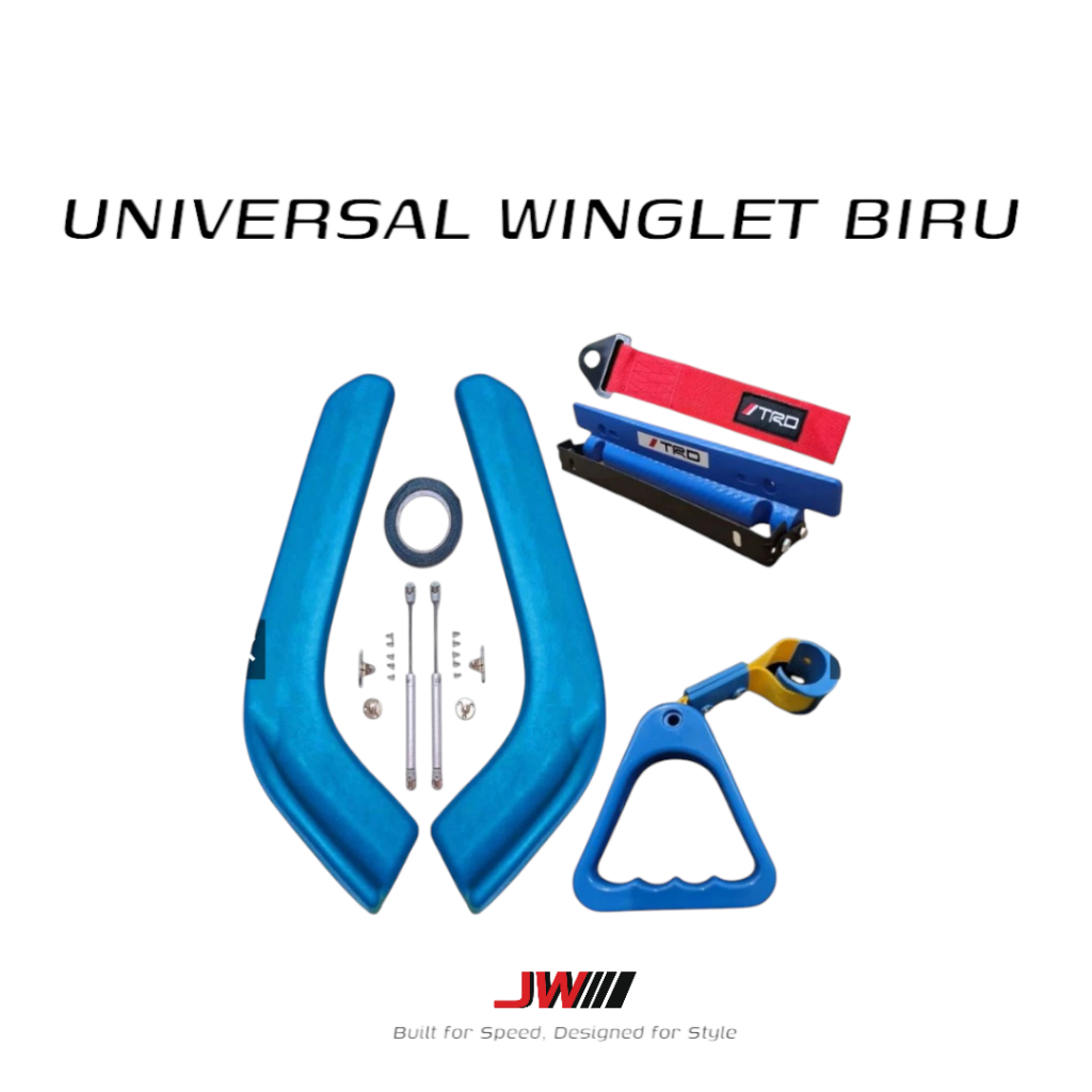BUMPER UNIVERSAL MOBIL / UNIVERSAL WINGLET BUMPER /WINGLET BUMPER DEPAN MOBIL UNIVERSAL