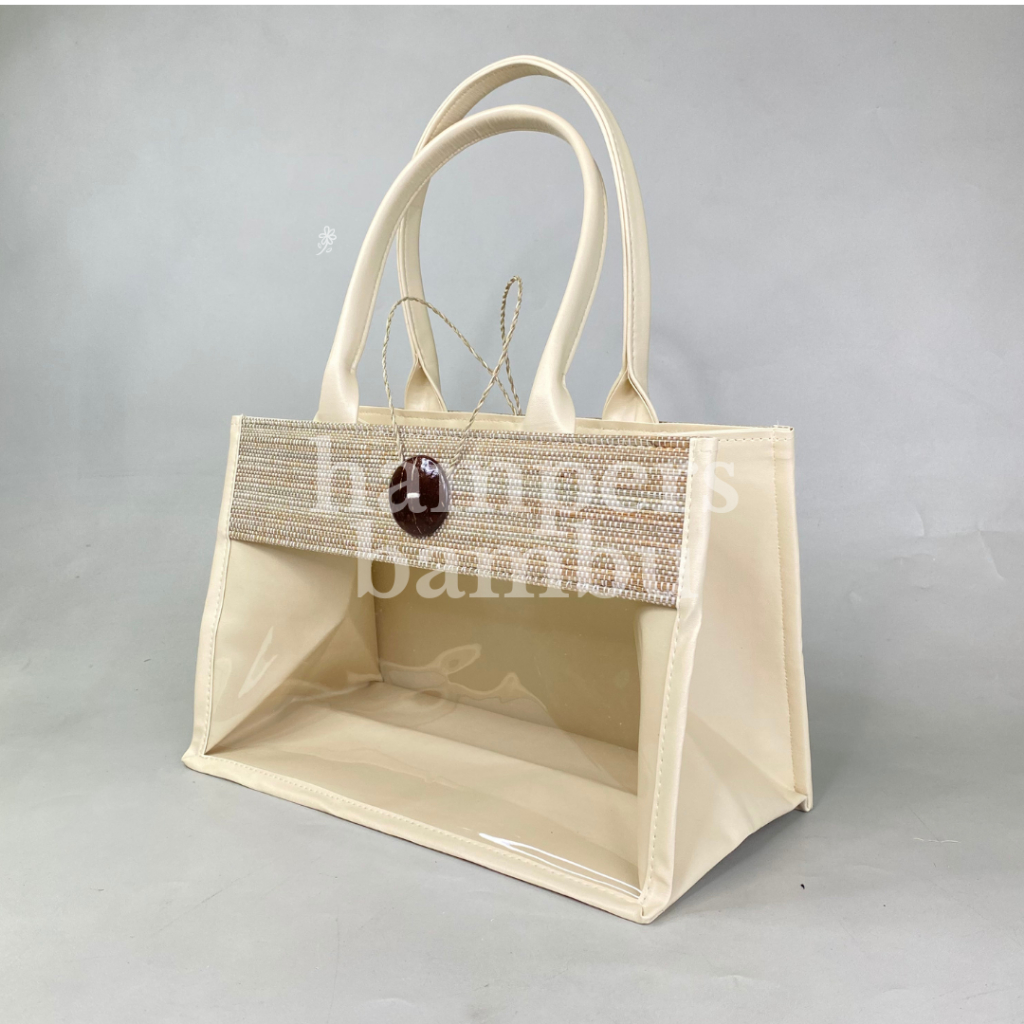 Tas Mendong Mika / Tas Pandan Mendong / Tas Hampers / Tas Mendong 3 Toples Tabung