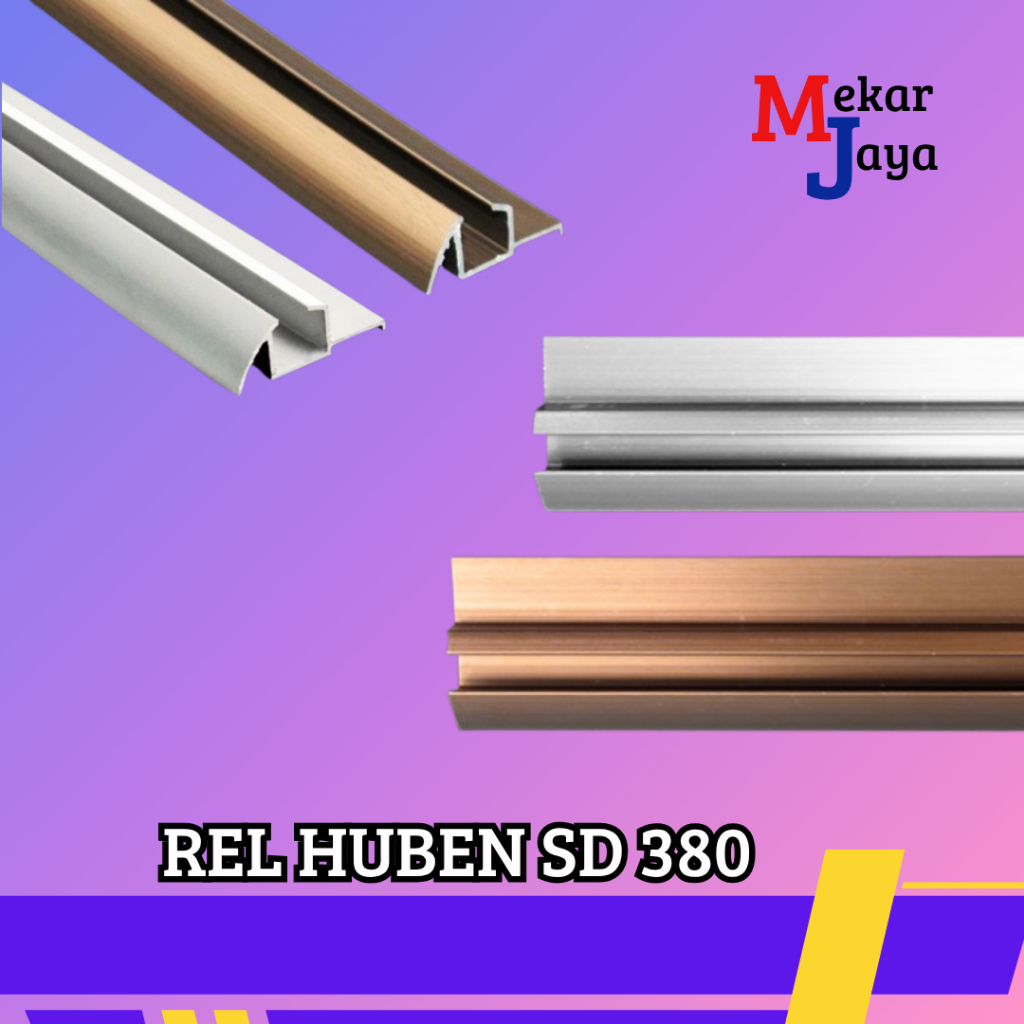 REL LEMARI/ REL PINTU LEMARI SLIDING/GESER SD 380
