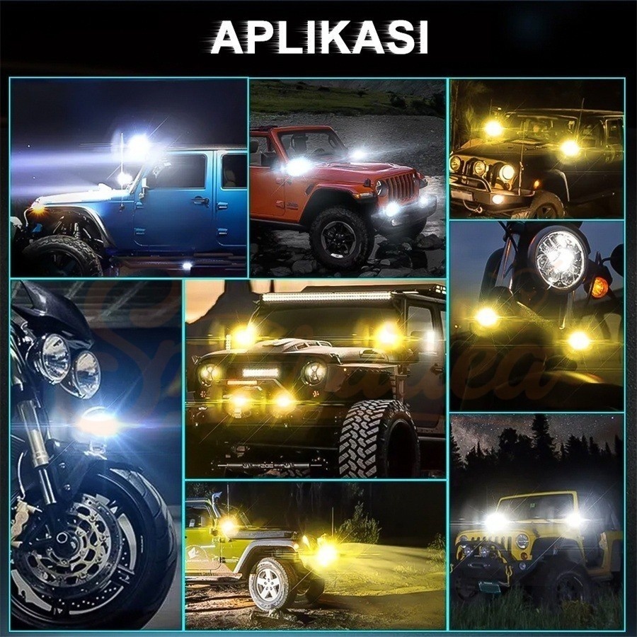 BIG PROMO LAMPU TEMBAK 3 MATA 4MATA LAMPU SOROT LASER 24VOLT /LAMPU TEMBAK SOROT LED LASER GUN SQL3