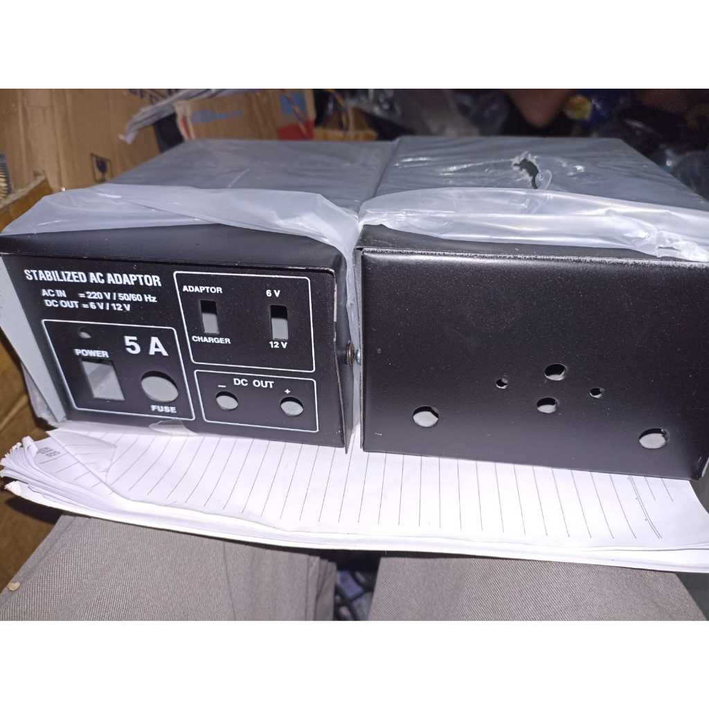 Box Adaptor/Adapter Besi 5A/5 Ampere