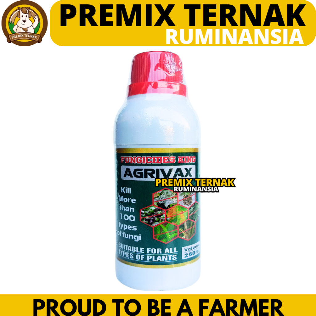 AGRIVAX 250 mL Original - Fungisida Hayati Basmi Jamur dan Bakteri Tanaman